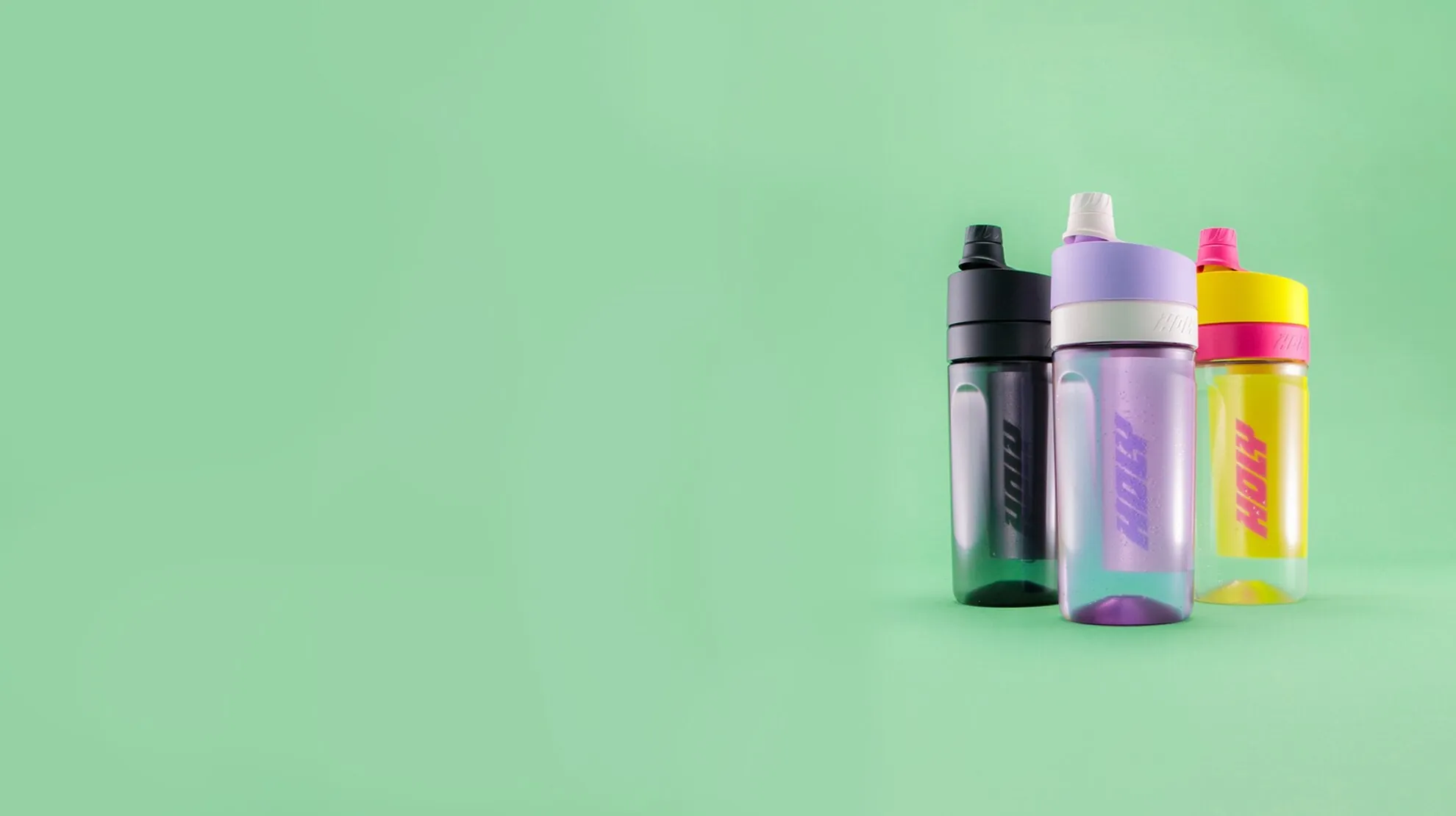 Trinkflaschen aus Kunststoff von Greiner Packaging