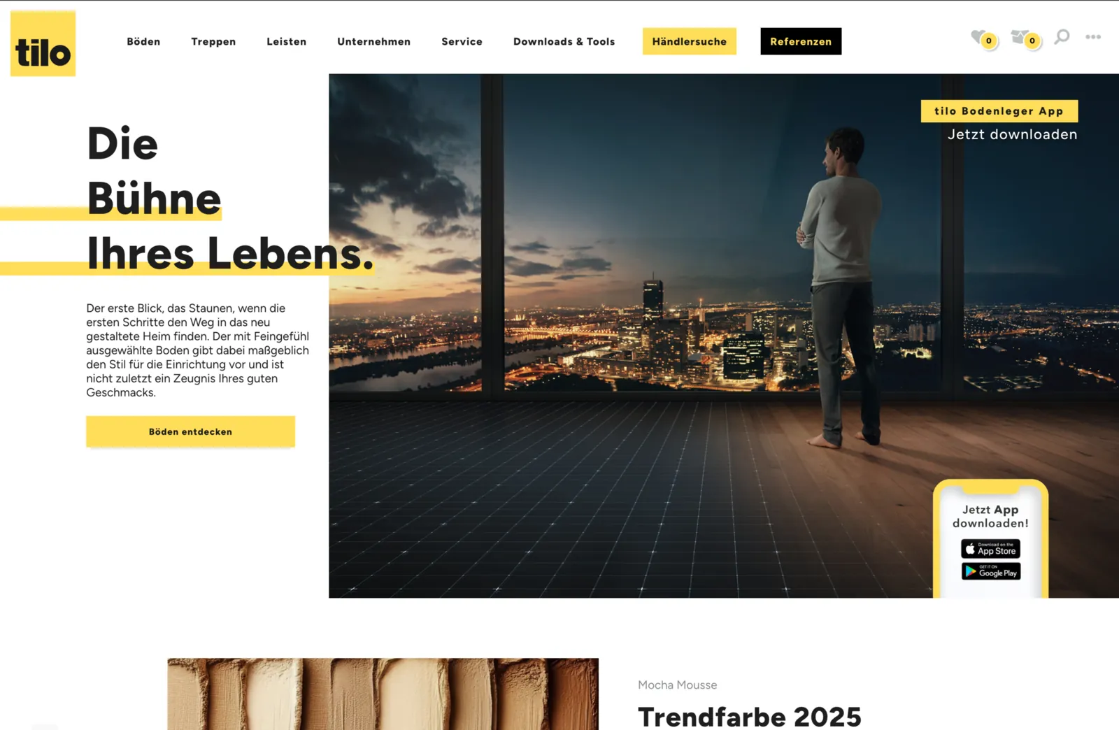 Startseite von tilo